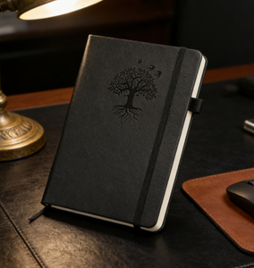 Agenda Personalizada 2026, Cuaderno de Tapa Dura con Cubierta de Cuero PU A5, Diario con Banda Elástica - Product Image 4