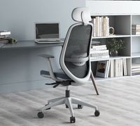 KOHO Mobilier de bureau en gros, chaise de bureau ergonomique pivotante en maille moderne de haute qualité et confortable, chaise de direction