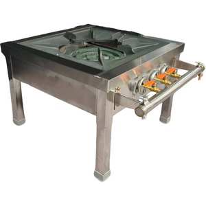 Cuisinière à gaz en acier inoxydable VICTORY KITCHEN modèle VCT 600x700x380mm argentée, fournitures pour restaurants - Product Image 6