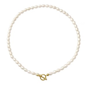 Collier et bracelet polyvalents pour femme Xiaomi OT, ensemble d'été, perles d'eau douce naturelles fortes, chaîne de clavicule, boucle polyvalente - Product Image 5