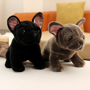 Peluche de Perro de 23 cm, Perro Shar-Pei, Bulldog, Husky, Schnauzer, Peluche de Perro Salchicha, Regalo de Navidad, Regalo para Parejas - Product Image 3