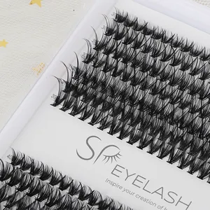 SP kirpik DIY kirpik uzatma kiti 280 adet bireysel kirpik uzatma kiti 0.07C 8-16MIX 30D 40D 50D küme Lashes kiti