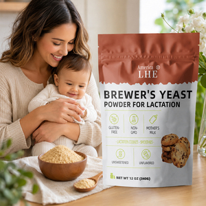 Compléments alimentaires personnalisés à base de levure de bière végétale pour soutenir les mères allaitantes 340 g de levure de bière végétale - Product Image 1