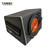 Caisson de Basse Actif 12V Fabricant pour Voiture avec Subwoofer 10 Pouces, Amplificateur et Haut-Parleur Basse de 16cm