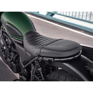 Siège noir de conception de confort de luxe de <span class=keywords><strong>2023</strong></span> 2024 fabriqué en usine pour le coussin de siège de moto haute performance de Honda CL250 CL300 <span class=keywords><strong>CL500</strong></span> - Product Image 2