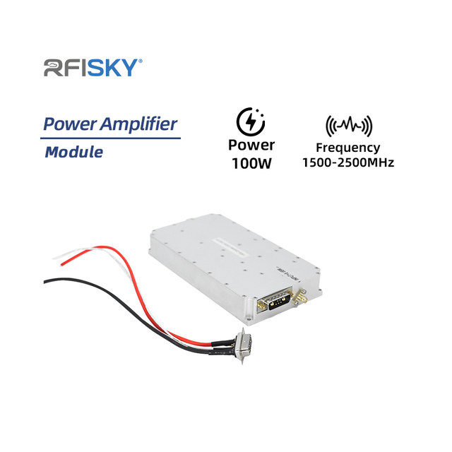 100W Power Amplifier Drone Module 1500-2500 MHz RF Signal Module UAV Power Amplifier Module