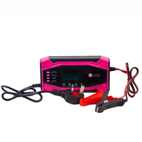 Chargeur de batterie intelligent à impulsions 2024 pour véhicules et motos 12V10A 24V5A pour batteries au plomb-acide LiFe PO4 avec courant de sortie de 5A