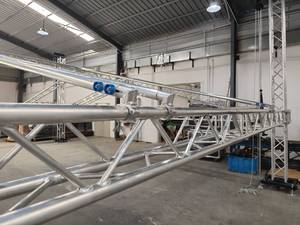 Structure en aluminium portable ESI pour un montage et un <span class=keywords><strong>transport</strong></span> faciles pour les charpentes de toit - Product Image 2