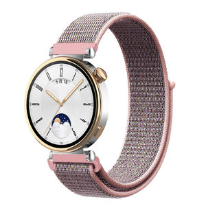 Bracelet de montre en nylon de 18 mm, réglable, pour Huawei GT6 GT5, pour <span class=keywords><strong>Garmin</strong></span> <span class=keywords><strong>Venu</strong></span> <span class=keywords><strong>2S</strong></span>, doux, pour hommes et femmes, bracelets de montre en tissu - Product Image 4