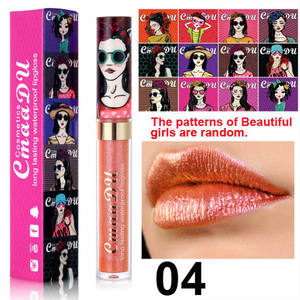 Lip Gloss Mermaid Matte Waterproof Cair Berkilau Tahan Lama Melembapkan Paling Hemat Biaya - Product Image 2