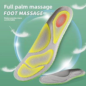 Semelles intérieures super douces Cloud pour hommes et femmes, en mousse à mémoire de forme, avec soutien de la voûte plantaire, respirantes, pour le sport, confortables - Product Image 5