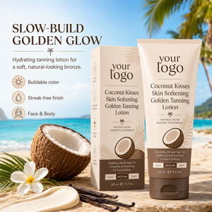 Loción Bronceadora Gradual de Moda, Hidratante, con Brillo, para Piel Seca, con Coco y Vainilla, para Todo Tipo de Piel - Product Image 4