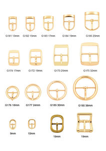 Mini hebilla de cinturón de metal de 10mm personalizada para correa de bolso - Product Image 6