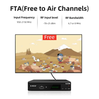 Décodeur satellite numérique intelligent DVB-S2 le plus récent, récepteur TV avec dongle Wifi intégré, prise en charge HD FTA, MPEG4, Android, décodeur