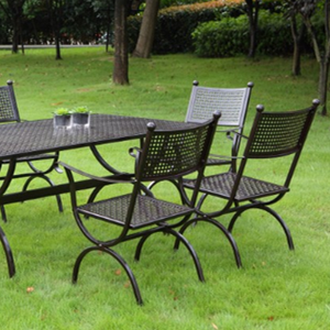 Youya <span class=keywords><strong>Ensemble</strong></span> de mobilier de jardin en aluminium pas cher, 5 pièces, table basse, pour terrasse, jardin, <span class=keywords><strong>ensemble</strong></span> de bistrot - Product Image 5