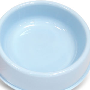 Petit bol et distributeur de nourriture en plastique pour animaux de compagnie, diamètre 15 cm, avec fond de bouche de 13*5 cm seulement. Petit récipient en plastique. - Product Image 2