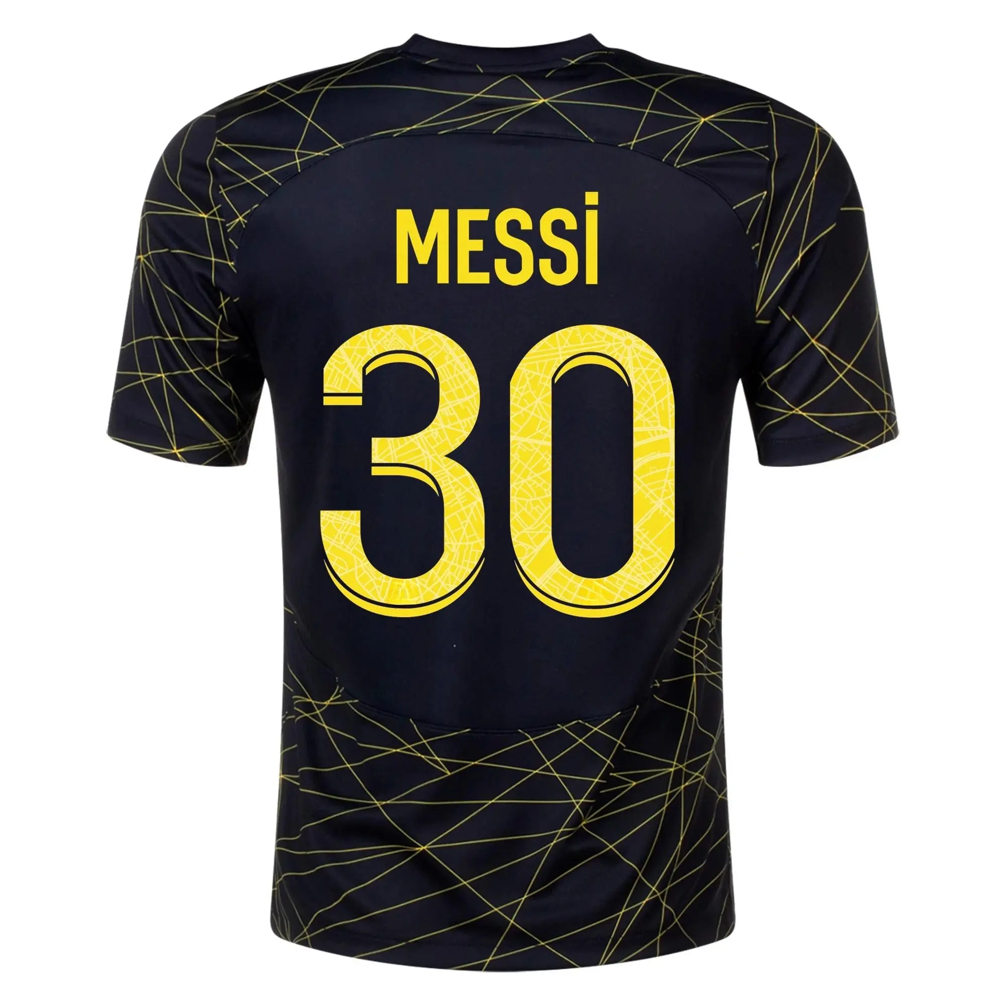 23 24 New Style FC Messi Jersey Set Men Soccer Uniform Football Jerseys Custom Soccer Wear With Logo Numbers For Adults And Kids