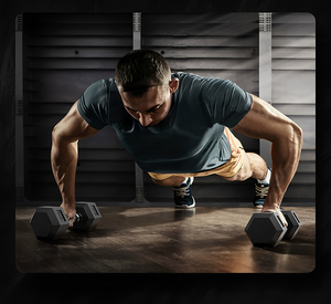Haltères hexagonaux en <span class=keywords><strong>fonte</strong></span> BZ-020 avec logo personnalisé pour l'entraînement <span class=keywords><strong>de</strong></span> force à domicile et en salle <span class=keywords><strong>de</strong></span> sport et le remodelage corporel, emballage en polybag et coffret en bois - Product Image 2