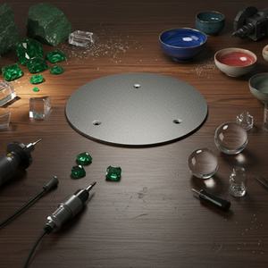 Disque de meulage diamanté en gros avec trou central encastré pour meuleuse d'angle, verre, céramique, jade OEM ODM - Product Image 2