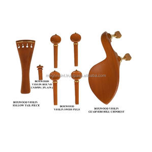 Ensemble de basson en bois de laurier Meghna International MEG-OO6 avec accessoires dorés pour les écoles de musique, les étudiants, la pratique professionnelle, l'exportation - Product Image 3