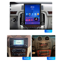 9.7 pouces Tesla Style écran Android autoradio lecteur DSP Compatible Mercedes Benz Classe R W251 R280 R300 R320 R350 R63
