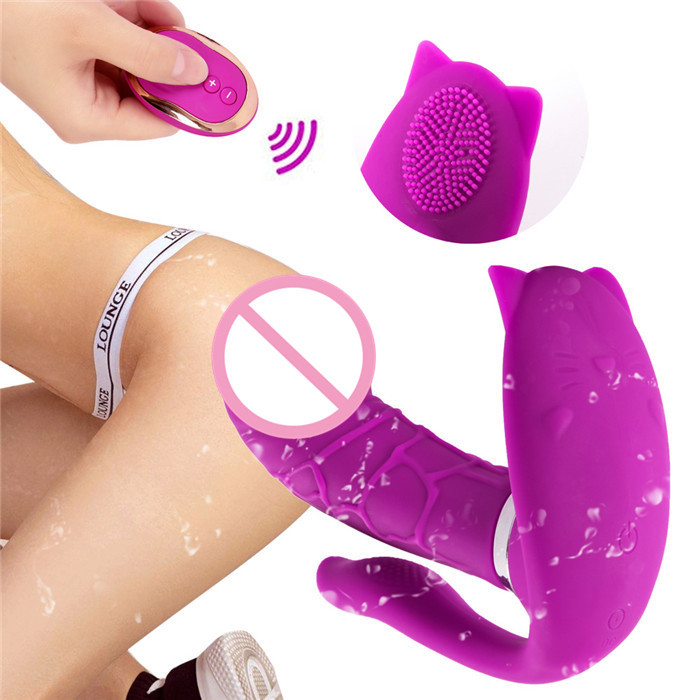 Wearable Vibrating Panties Vibrator 3 in 1 Clitoris G-Spot Anal Stimulation  Remote Control Heating Dildo Vibrator for Women| Alibaba.com