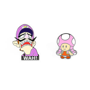 เข็มกลัดโลหะลายการ์ตูนซูเปอร์มาริโอ้ ขายส่ง อุปกรณ์ตกแต่งเสื้อผ้า หมวก รองเท้า สไตล์สร้างสรรค์ - Product Image 4