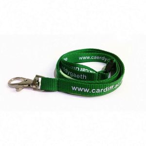 สายคล้องคอโพลีเอสเตอร์แบบแบน ราคาถูก สั่งทำได้ตามต้องการ พร้อมโลโก้ - Product Image 4
