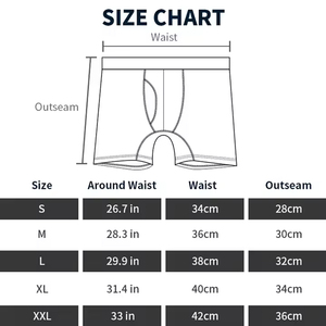 Wholesale Men's Comfortable <strong>Boxer</strong> Briefs Cotton Underwear <strong>Custom</strong> Logo Breathable Plus Size 4 Pack Underpants Soft <strong>Boxers</strong> for Men - Product Image 6