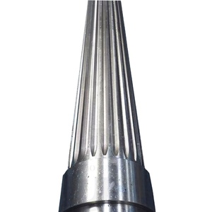 <span class=keywords><strong>OEM</strong></span> nhà máy tùy chỉnh độ chính xác cao thép không gỉ spline rắn trục CNC biến kim loại bộ phận truyền tải điện - Product Image 1