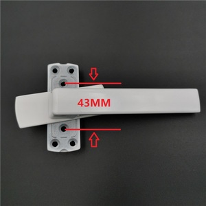 Short Window <strong>Handle</strong> with Both Fork and <strong>Spindle</strong> 43mm Center Hole - Product Image 3