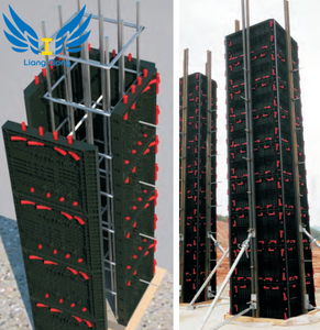 <span class=keywords><strong>Coffrage</strong></span> de colonne ronde en plastique de conception moderne de Lianggong <span class=keywords><strong>pour</strong></span> le matériel de <span class=keywords><strong>contreplaqué</strong></span> de modèle de la construction H20 - Product Image 6