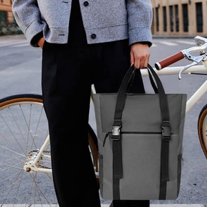Sac à dos élégant unisexe grande capacité pour ordinateur portable, confortable, léger, sac de voyage avec port USB, durable, imperméable, fermeture éclair, motif lettre - Product Image 4