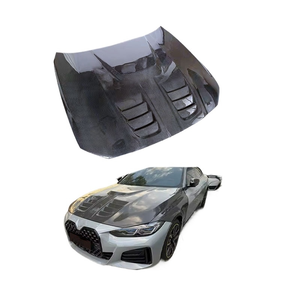 Cubierta de Motor de Fibra de Carbono Seca Estilo <span class=keywords><strong>CSI</strong></span> de Alta Calidad para BMW <span class=keywords><strong>Serie</strong></span> 4 G22 G26 - Product Image 2