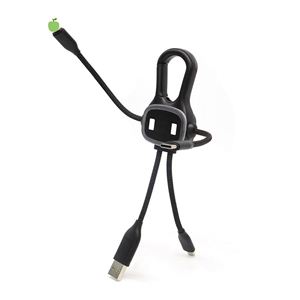 Câble de données USB publicitaire personnalisé avec logo, chargeur créatif coloré, décoration suspendue - Product Image 4