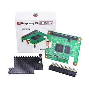 لوحة توسيع رسمية Raspberry <span class=keywords><strong>Pi</strong></span> AI HAT+2 لـ <span class=keywords><strong>Pi</strong></span> 5، مع مسرع الذكاء الاصطناعي Hailo-10H، وذاكرة مدمجة مخصصة بسعة 8 جيجابايت. - Product Image 5