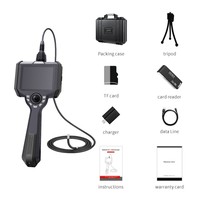 Endoscope vidéo NDT 3.9mm, caméra endoscopique articulée LED étanche IP67, caméra à écran 5 ''câble endoscopique de 1 mètre NDT