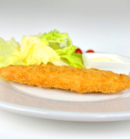Fabricant d'usine OEM HACCP BRC CASHER HALAL SEDEX BSCI IFS Vente en gros de filets de morue carrés panés surgelés en vrac