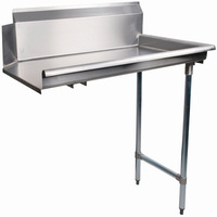 Table de nettoyage de cuisine commerciale réglable en acier inoxydable 304, épaisseur 18 gauge, robuste et résistante à la corrosion, OEM ODM