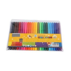 Ensemble de stylos de dessin à pointe fine pour une écriture fluide, en plastique coloré personnalisé - Product Image 3