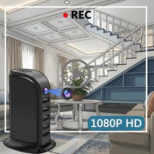 1 Year Warranty 2-in-1 Nanny Cam Alternative <b>Mini</b> USB Powered 1080P CMOS Sensor H.264/H.265 Built-in <b>Mic</b> Camera EU/US Plug - Product Image 3