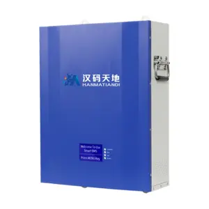 Batería LiFePO4 48V100Ah batería de almacenamiento de energía doméstica batería de iones de litio montada en la pared