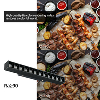 Projecteurs LED intelligents réglables Tuya Zigbee 24V 48V, éclairage sur rail magnétique encastré ou en saillie Dali