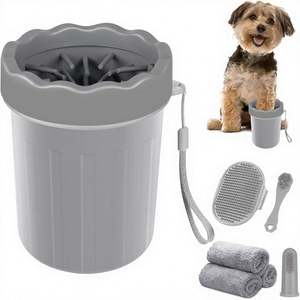 Professional 7-in-1 <b>Dog</b> Paw Cleaner Set for <b>Dogs</b> Cats Includes <b>Portable</b> Paw <b>Washer</b> Bath Brush <b>Dog</b> Toothbrushes Absorbent Towels - Product Image 1