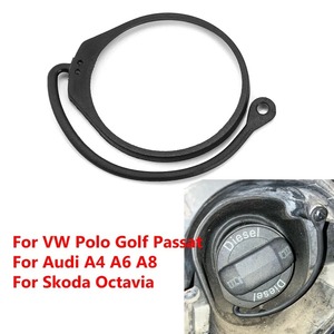 Nouveau cordon anti-perte en TPE noir 8N0201556 pour <span class=keywords><strong>bouchon</strong></span> de réservoir de carburant de voiture, compatible avec les modèles <span class=keywords><strong>essence</strong></span> et diesel VW, Audi, Skoda, Seat - Product Image 6