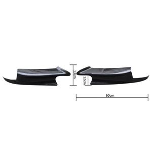 Ailerons latéraux de pare-chocs avant en fibre de carbone pour BMW Série 3 E92 E93 M3 2007-2012 - Product Image 1