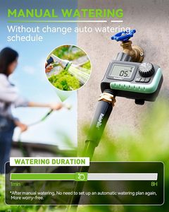 Temporizador Digital Programável para Mangueira de Jardim, Sistema de Irrigação Manual/Automático com Atraso de Chuva 1 - Product Image 3