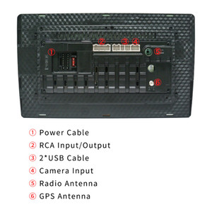 Đầy Đủ Màn Hình Cảm Ứng <span class=keywords><strong>Pip</strong></span> 7 9 10 Inch 1 + 16G 2 + 32G Dual-Tone Âm Thanh Xe Hơi Và Video Phổ Xe <span class=keywords><strong>Android</strong></span> Máy Nghe Nhạc Xe DVD Máy Nghe Nhạc - Product Image 3