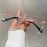 Q910 Tendance Mode Chaude 2024 Lunettes Œil-de-Chat de Luxe Classiques Anti-Lumière Bleue pour Femmes Logo Personnalisé Haute Qualité
