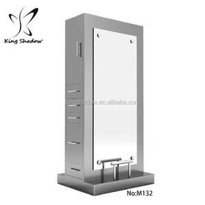 Gương Cầm Tay Ngăn Kéo Hai Mặt Logo Theo Yêu Cầu Tạo Kiểu Gương <span class=keywords><strong>Salon</strong></span> Làm Tóc Hình Bầu Dục - Product Image 3